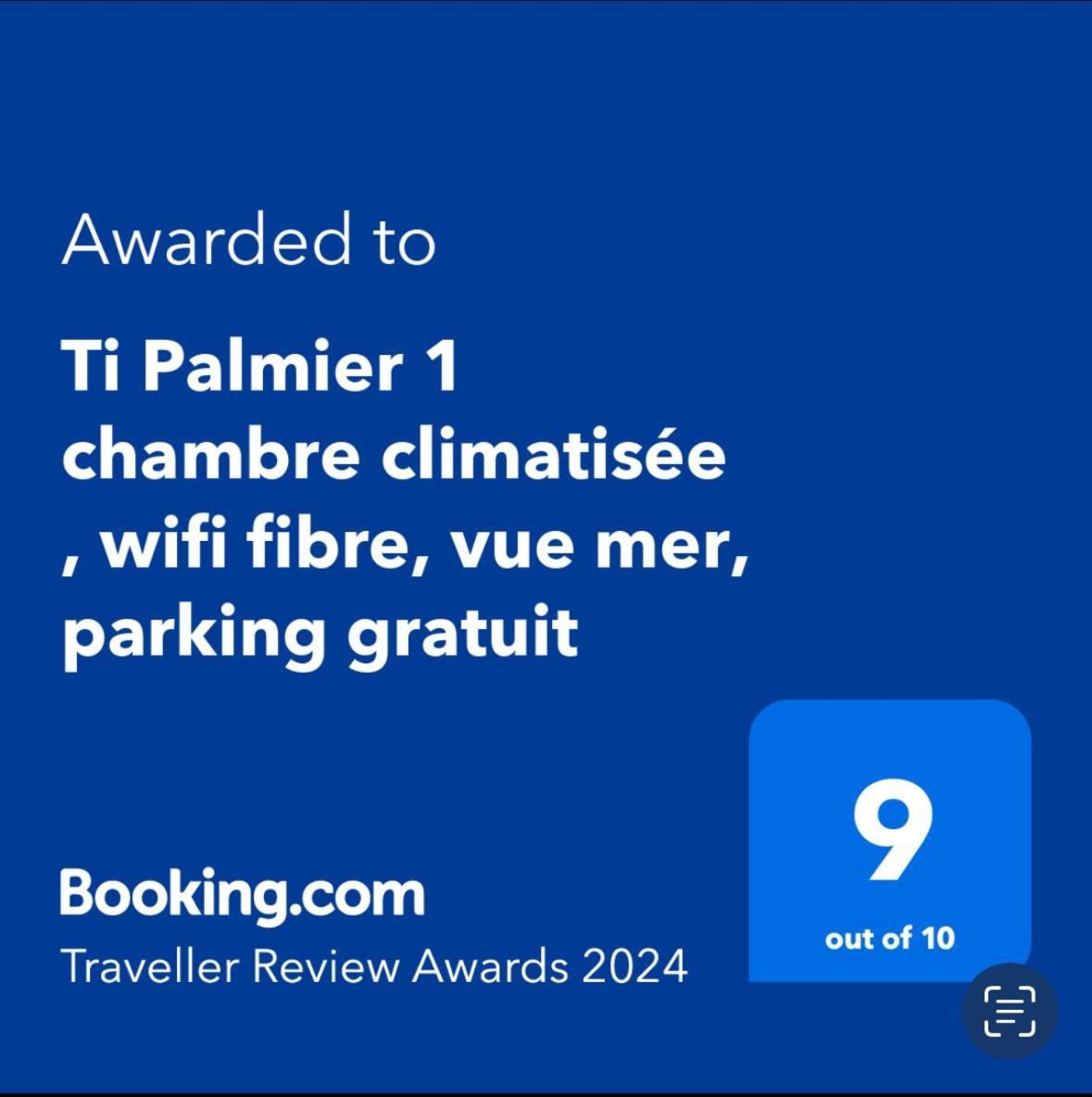 Exotic Palm , 1 Chambre Climatisee, Wifi Fibre, Vue Mer 法兰西堡 外观 照片